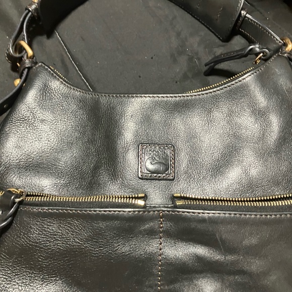 Dooney & Bourke Florentine Leather Small ZipperPocket Sac - Picture 1 of 5